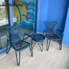 Unique Design Aluminum Patio Bistro Terrace Garden Furniture Outdoor Chair Set