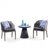 Wholesale Aluminum Unique Pe Rattan Outdoor Set Balcony Chair and Table Garden Patio Furniture Set