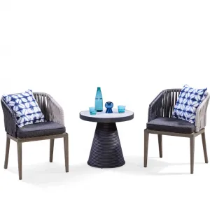 Wholesale Aluminum Unique Pe Rattan Outdoor Set Balcony Chair and Table Garden Patio Furniture Set