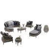 Wholesale Outdoor Lounge 5Pc Set Patio Sofa Rattan Rope Wicker Rattan Outdoor Furniture Garden Sofa Set