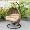 Double Hanging Chair Outdoor Furniture Leisure Bird's Nest Basket Modern Simple Balcony Courtyard Swing Rocking Chair Seat 