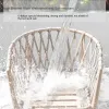 Durable Modern Outdoor Aluminum Alloy Table and Rattan Chair Combination for Courtyard Balcony or Roof Leisure Garden Sets
