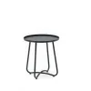 Edinburgh 5pcs Durable Modern Weather Resistant 4-Seater Sofa Set Aluminum Frame Rope Backrest Armrest Tray Coffee Table Hotel