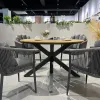 Foshan Durable Outdoor Rope Table and Chair Set Plastic Wood Aluminum Design Portable and Comfortable for Dining and Living Use