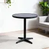 Luxury Modern Lightweight Aluminum Waterproof Durable Outdoor Coffee Table Chair Set Outdoor Furniture for Villa Courtyard Park
