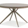 Luxury Modern Sintered Stone and Aluminum 120mm Round Foldable Dining Table Set for Home Living Room