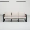 Luxury Modern Style All-Weather Garden Furniture Aluminum Outdoor Sofa Set for Courtyard Hotel Use