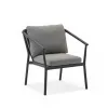 Maple Leaf 5pcs Durable Modern Sofa Set Aluminum Frame Rope Backrest Armrest Tray Coffee Table Weather Resistant Courtyard