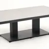 Modern Aluminum Alloy Frame Outdoor Weather Resistant Height-adjustable Coffee Table Cylinder-adjustable 1-7 Person Sofa Set