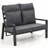 Modern Aluminum Alloy Frame Outdoor Weather Resistant Height-adjustable Coffee Table Cylinder-adjustable 1-7 Person Sofa Set