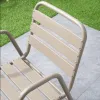 Modern Aluminum Outdoor Dining Furniture Set-Waterproof Durable Seating for Hotels Gardens Courtyards Restaurants | VANGARDEN |