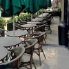 Modern Custom Outdoor Table and Chair Set for Courtyard Balcony Coffee Shop Garden Use-Waterproof Outdoor Furniture