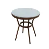 Modern Custom Outdoor Table and Chair Set for Courtyard Balcony Coffee Shop Garden Use-Waterproof Outdoor Furniture
