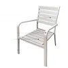Modern Durable Aluminum Alloy Outdoor Furniture Table Chair Set Waterproof Cushion Non-Foldable 1 Year Warranty-Youyue Brand