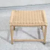 Modern Eco-Friendly Comfortable Portable Waterproof Outdoor Wicker Dining Table Chair Set 2-Seater Bedroom Outdoor Furniture