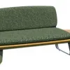 Modern LION SERIES Aluminum Alloy Portable Waterproof Outdoor Sofa Set with Plastic Wood Tables for Patio Garden Villa