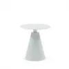 Modern Outdoor Dining Set with Text Tilene Mesh Aluminum Frame Chairs Full Aluminum Round Table for Hotel Park Use
