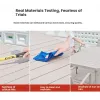 Modern Outdoor Furniture Dining Set Waterproof Sun-resistant Durable Aluminum Table Chair Set Extendable Table 10+ Seating