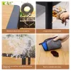 Modern Outdoor Garden Leisure Furniture Set Anti-Corrosion Metal Plastic Waterproof Sunscreen Durable Foldable Dining Courtyard
