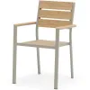 Modern Outdoor 10 Seat Dining Garden Furniture Park Aluminum Frame Durable Plastic Wood Panel Adjustable Table Comfortable