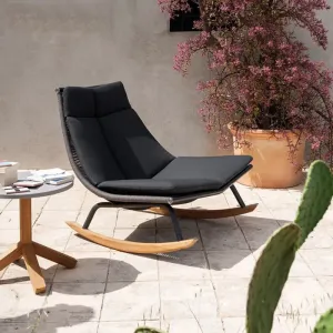Nordic Minimalist Wicker Outdoor Tables Chairs Lounge Sets Sofas Chair Sets for Patio Garden Balcony