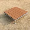 Outdoor Courtyard Garden Patio Balcony Yard Deckingready-to-install WPC Deck Modules Featuring Waterproof Slip-resistant