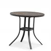 Outdoor Modern Dining Table Aluminum+ Top Waterproof Durable Eco-Friendly Stylish Furniture for Hotel Living Room School