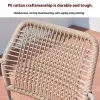VANGARDEN Modern Solid Wood Outdoor Leisure Long Dining Table Terrace Aluminum Garden Furniture Courtyard Milk Tea Shop