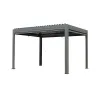 VANGARDEN Outdoor Courtyard Aluminum Alloy Four-corner Pavilion New Chinese Style Modern Villa Yard Leisure Pavilion Waterproof