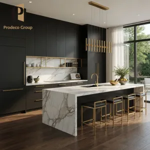 Black Luxury Apartment Project Lacquer Kitchen Cabinet Modern Complete Set Home High End Kitchen Furniture Kitchen Cabinets