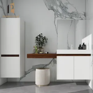 Cabinet Wall Mounted Bathroom Vanity With Mirror Bathroom Furniture Modern Design