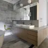 Customized Hotel Bathroom Vanity Washroom Cabinet