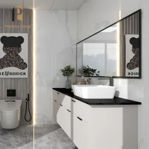 Floating Plywood Bathroom Furniture American Modern Bathroom Vanity