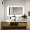 Free Standing Bathroom Vanity Wood Cabinet Double Bathroom Vanity With Sink