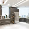 Gary Kitchen Gloss Modular Kitchen Cabinets with Acrylic Finish Sink Hinge Drawer Basket for Apartment Use