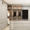 Italian Luxury Modern Wooden Bedroom Wardrobe Furniture for Villa Closet Designs
