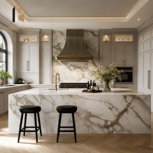 Melamine Finish Kitchen Cabinet Modern Design Whole House Developer Construction Kitchen Cabinets