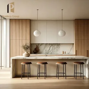 Melamine Kitchen Cabinet Modern Style Whole House Custom Builder Development Project Kitchen Cabinets