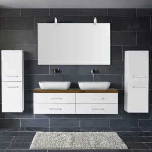 Modern Bathroom Vanity Wooden Bathroom Cabinet Set