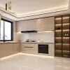 Modern Modular Kitchen Cabinet Set L Shape Design Whole House Builder Development Project Kitchen Cabinets