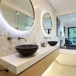 New Model Modern Wall Mounted Bathroom Vanity