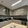 Project Durable Modular Melamine Kitchen Cabinet Set with Sink Hinge Vandal Proof Design Easy Maintenance Solution for Apartment