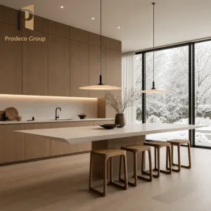 Soft Close Hinge Kitchen Cabinet Drawer System Multi Layer Storage Modern Apartment Building Kitchen Cabinets