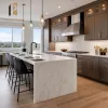 Solid Wood Kitchen Cabinet Unfinished Natural Timber Whole House Builder Construction Project Kitchen Cabinets