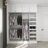 System Sliding Wooden Modern Foldable Wardrobe with MDF Doors Eco-friendly Bedroom Closet