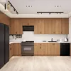 Waterproof Modular Kitchen Cabinets Wooden Smart Modern Design Marble Laminate Countertop Pantry Organizer High Quality