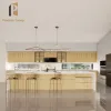 Wood Kitchen Island Cabinet Modern Furniture Set Full Design Marble Laminate Faucet