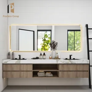 Wooden Storage Cabinet Bathroom Hotel 48 Modern Bathroom Vanity