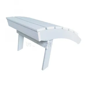 All Weather Low Seat Beach Chair Outdoor Plastic Wood Arm Chair Waterproof Lounge Chairs Pool Adirondack Folding Stool Ottoman