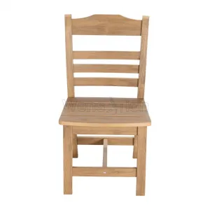 Breathable Seat With Plastic Wood Armless Outdoor Patio Dining Chair Adirondack Chair